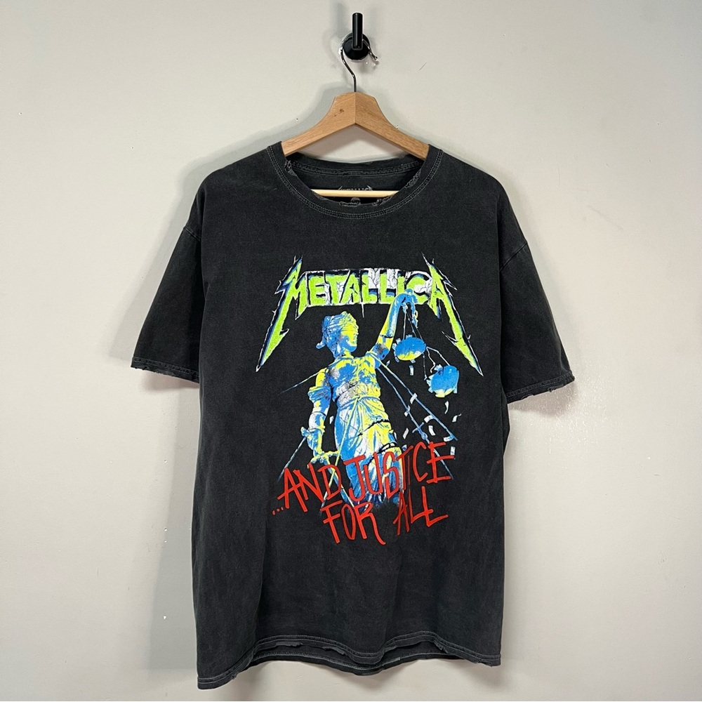 Metallica Justice For All Band Tee